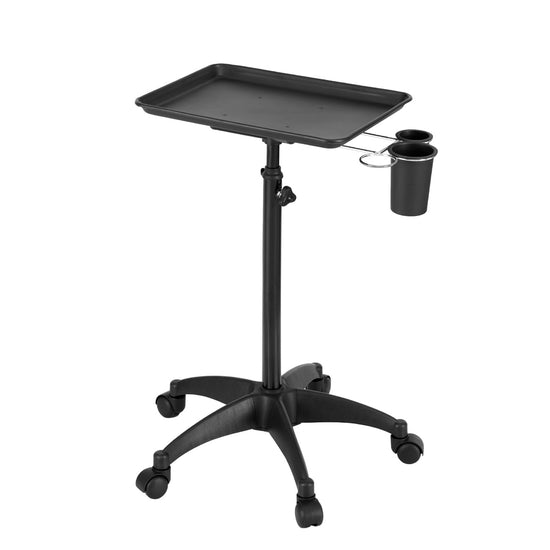 Black Minimalist Salon and Clinic Trolley